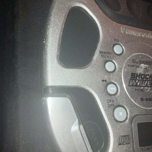 Panasonic Shockwave SL-SW860 Portable CD Player metal edition anti shock memory+ - Picture 5 of 12